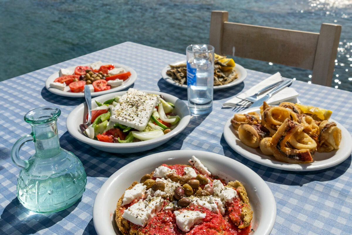 Greek Taverna: Meze and Retsina Wine