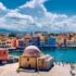 Mosque in the old Venetian harbor of Chania town