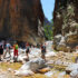 Visitors in Samaria Gorge