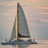 A picture of a sailing boat at the sea