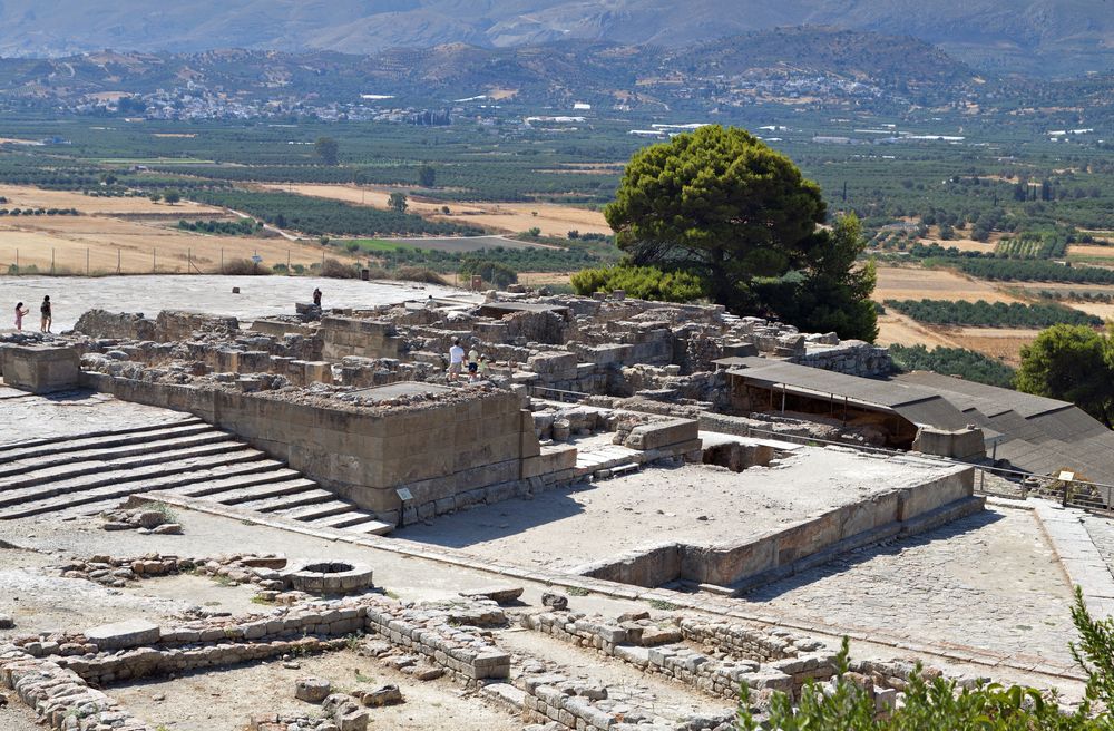 The archeological site of Phaistos